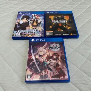 アズールレーン クロスウェーブ　コンセプション プラス　コール オブ デューティ ブラックオプス4 　ps4ソフト3点セット