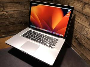 ★美品！MacBook Pro 15inch A1286 Intel Core i7 2.00GHz～2.90GHz / Memory16GB / 大容量750GB / Apple純正バッテリー充放電OK★