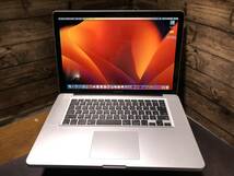 ★美品！MacBook Pro 15inch A1286 Intel Core i7 2.00GHz～2.90GHz / Memory16GB / 大容量750GB / Apple純正バッテリー充放電OK★_画像2