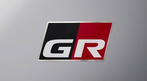 TOYOTA トヨタ TRD GRディスチャージ テープ 小 1枚 アルミ製 GRロゴ入り 代引不可商品