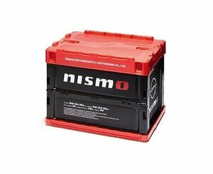 日産コレクション NISMO 折りたたみ コンテナ ボックス 20L レッド 赤 ロゴプリント入り ニスモ ニッサン