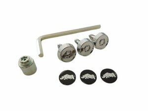 * free shipping * Suzuki original Jimny Sierra for number lock bolt 3 pcs set rhinoceros with logo * cash on delivery un- possible commodity other car make diversion 