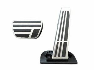 レクサス純正 F-SPORT用 アルミアクセルペダル＆ アルミブレーキペダルパット 2点セット R3/11改良後ペダル適合 80系 ハリアー RAV4 流用