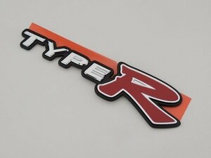 HONDA ホンダ純正 TYPE-R タイプR 用 バックドアエンブレム 約133mm×33mm シビック CIVIC EP3 流用 レッド 赤