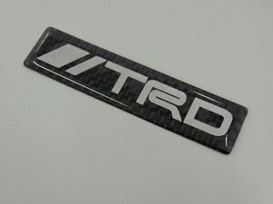 TRD カーボンステッカー (ロゴタイプ) W85×H20mm TOYOTA トヨタ 代引不可商品