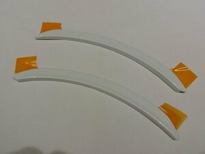  Lexus regular domestic original GS F quarter out side molding left right set white no-va glass flakes 083 LEXUS