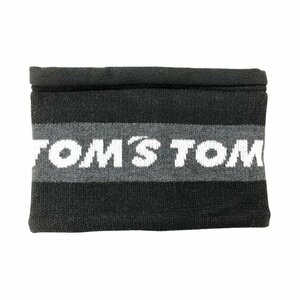 TOM'S トムス ネックウォーマー ブラック 黒 TOM'Sロゴ入り 代引き不可商品