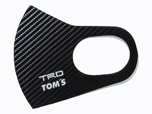 TRD×TOMS TOM`S маска карбоновый рисунок с логотипом оплата при получении не возможно товар MS029-00028