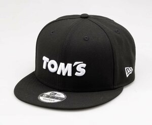 【新品】トムス x ニューエラ 950ロゴキャップ 本体色 ブラック 黒 文字色 ホワイト 白 00024-FCP05 TOM'S ロゴ入り フリーサイズ 帽子