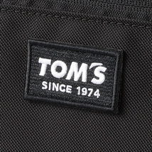 トムス トートバック バリスティックナイロン ブラック 黒 TOM'S ロゴ入り コーデュラ素材 ファッション小物 手提げ袋 手提げバック_画像5