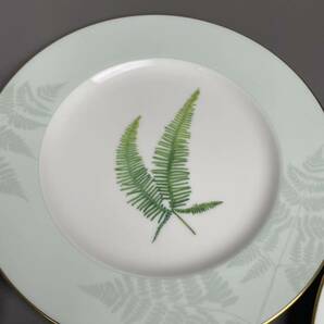 Noritake GRAND VERT Bone China 4622 皿 5枚 ノリタケ ボーンチャイナ プレート 食器 ブランド グランヴェール レリーフの画像4