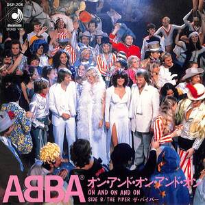 C00197680/EP/アバ(ABBA)「オン・アンド・オン・アンド・オン/ザ・パイパー(DSP-208)」