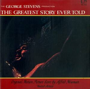 A00533138/LP/アルフレッド・ニューマン指揮管弦楽団「偉大な生涯の物語 The Greatest Story Ever Told OST (SR-768・サントラ)」