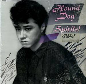 A00553544/LP/HOUND DOG(ハウンドドッグ・大友康平)「Spirits ! (1985年・28AH-1905)」