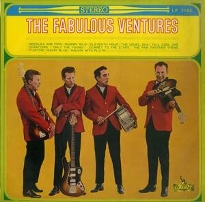 A00589702/LP/ザ・ベンチャーズ「The Fabulous Ventures ベンチャーズ・ポピュラー・ヒット (1964年・LP-7162・サーフ・SURF・ロックンロ