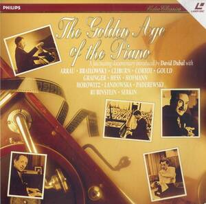 B00170180/LD/V.A.「ピアニストの黄金時代 The Golden Age Of The Piano 1993 (1994年・PHLP-6808)」