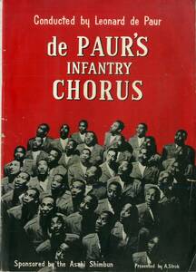 J00015222/▲▲プログラム/「de Paurs Infantry Chorus」