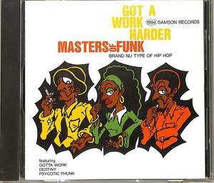 D00140824/CD/Masters Of Funk「Got A Work Harder」
