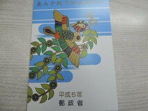 ★皇太子殿下御成婚記念★　　平成５年　　６２円切手小型シート・専用カバー付き　　　新品・未使用 _画像5