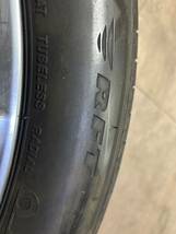 中古夏タイヤホイールセット 245/50R19 BRIDGESTONE TURANZA T005A レクサス純正アルミ 19x8+25 5/120 4本セット ★☆送料安★☆_画像8