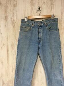 P446☆【90s ヴィンテージ 505 デニムパンツ ジーンズ】LEVIS リーバイス 32/30 ジップッフライ