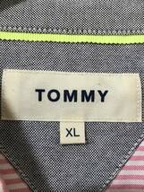 954☆【ボタンダウン ストライプシャツ】TOMMY トミーヒルフィガー ピンク XL_画像6