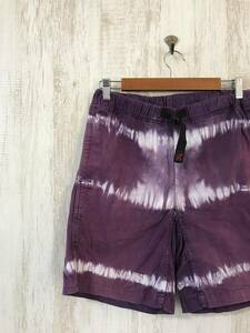 at P117*[ Thai large dyeing climbing shorts ]GRAMiCCi Gramicci shorts purple MD