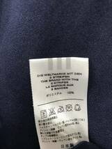 229☆【サッカー フットサル トレーニングシャツ】adidas アディダス 紺 XO_画像5