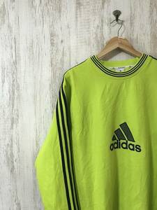 V783☆【90s 00s ヴィンテージ スウェットシャツ】adidas アディダス トレーナー US XL