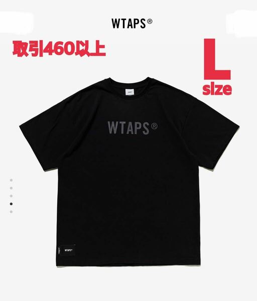 WTAPS 2023SS SIGN SS TEE BLACK Lサイズ ダブルタップス サイン ロゴ スポット 半袖 Tシャツ T-SHIRT ブラック LARGE 