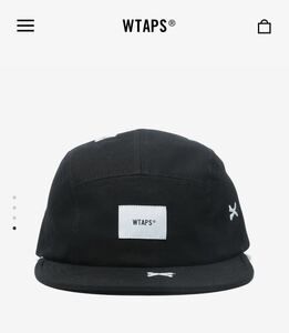 WTAPS 2022SS T-5 02 CAP CROSS BONE BLACK ダブルタップス キャップ クロスボーン ブラック