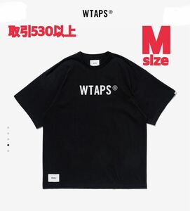 WTAPS 2024SS SIGN SS TEE BLACK Mサイズ ダブルタップス サイン ロゴ 半袖 Tシャツ T-SHIRTブラック MEDIUM