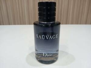 H5899 1円～ Dior ディオール SAUVAGE ソバージュ EDP 60ml オードゥ パルファン CD メンズ 香水 残量約6割 