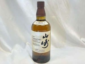 T6070 1円〜 【未開栓】SUNTORY サントリー 山崎 100周年記念蒸留所ラベル シングルモルト 700ml 43%