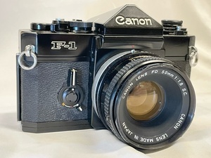 T6331 1 jpy ~ Canon CANON F-1 50mm 1:1.8 S.C operation not yet verification junk film camera 