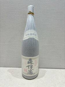 M3110　 古酒/未開栓 本格焼酎 かめ壺焼酎 森伊蔵 25度 一升瓶 1800ml/1.8L 薩摩芋/さつまいも 米麹/こめこうじ