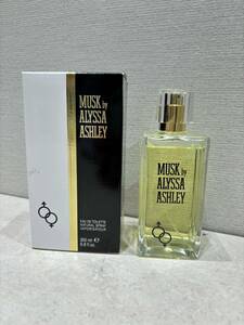 M4233　 アリサアシュレイ ムスク EDT・SP 200ml 香水 フレグランス MUSK BY ALYSSA ASHLEY　残量約９割