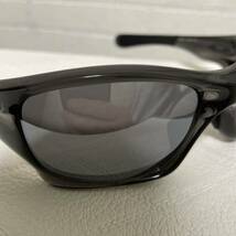 OAKLEY PITBULL 偏光サングラス 美品 オークリー ピットブル 9161-12 アジアンフィット 新品偏光レンズ グレースモーク_画像3