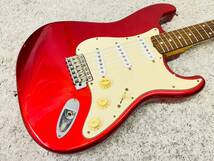 【メンテナンス済】Fender Japan ST-62 Stratocaster Candy Apple Red フェンダー ジャパン ストラトキャスター 1997～2000年【現状品】♪_画像2