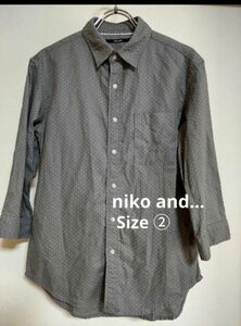 niko and…七分袖シャツ