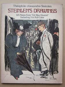 ◆【英語版】STEINLEN'S DRAWINGS テオフィル・アレクサンドル・スタンラン画集 Theophile Alexandre Steinlen 