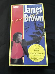 VHSビデオ JAMES BROWN　Live in Berlin ジェームス・ブラウン　sex machine Soul Funk Jazz