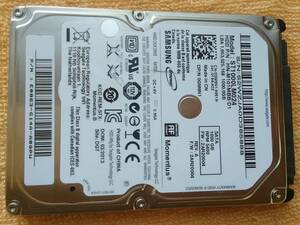 ■SAMSUNG 2.5インチ HDD 1TB(1000.2GB)5400RPM★3,362時間 正常確認■