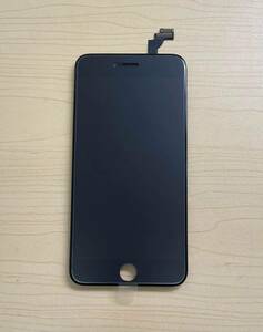 iPhone6 Plus 純正再生品 フロントパネル LCD 交換 画面割れ 液晶破損 ディスプレイ 修理 リペア。カラー 黒