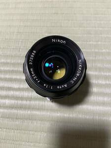 1円～ Nikon ニコン Nikkor-N.C AUTO 35mm F1.4 非Ai 単焦点 MFレンズ 訳あり品