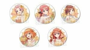 「五等分の花嫁∽」～オレンジデーをあなたと一緒に～ 缶バッジ5種セット