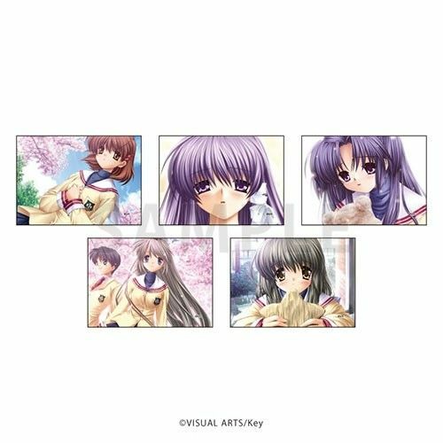 CLANNAD キャンバスアートミニ ブラインド(全5種)コンプリート