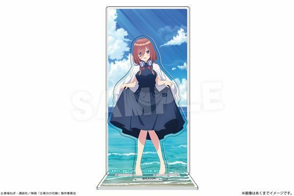 「五等分の花嫁」ジオラマアクリルフィギュア 砂浜デートver. 中野三玖