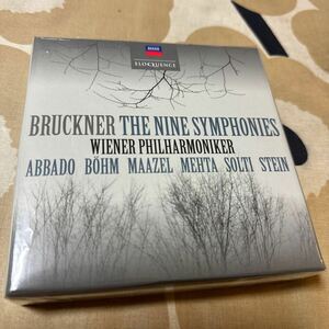 ブルックナー／交響曲全集、ウィーン・フィル　指揮／アバド 、ベーム、マゼール、メータ、ショルティ、シュタイン