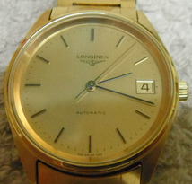 1円～アンティーク/LONGINES/ロンジン/AUTOMATIC　1663/メンズ/コマ付き/腕時計/稼働品_画像1